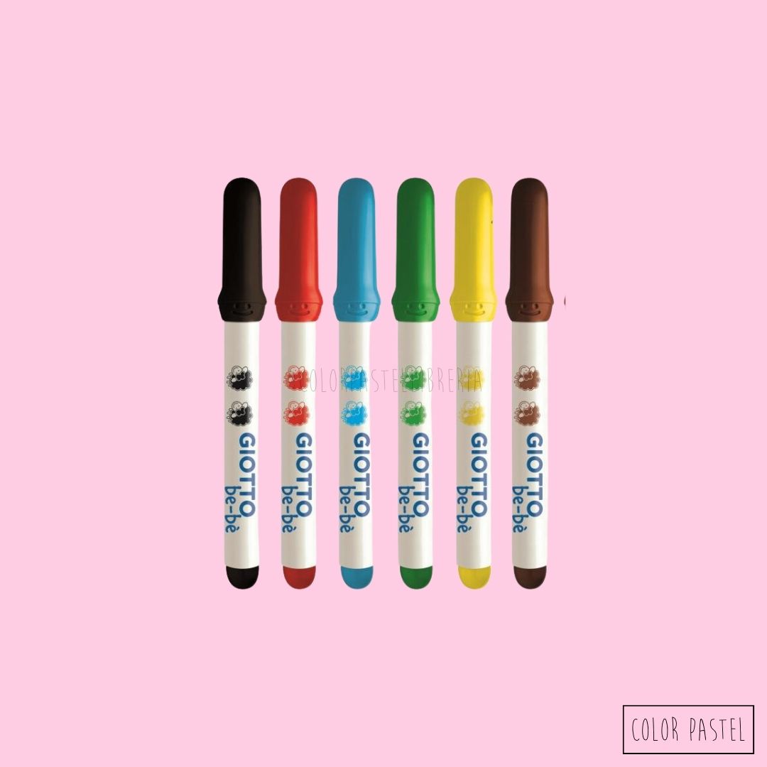 Crayones de colores x10 - Giotto Bebe