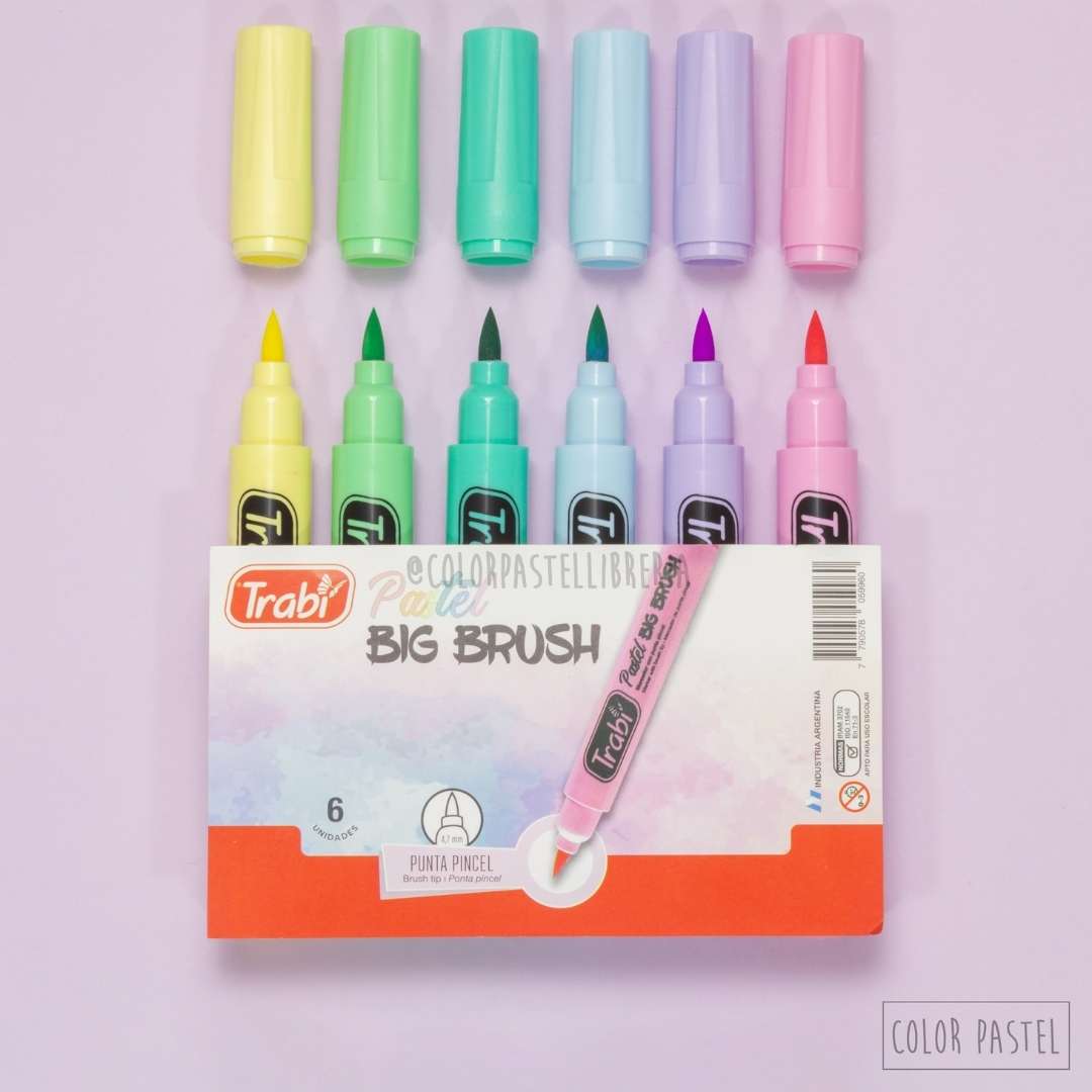 Rotuladores para tela en spray colores pastel - Bibabuk