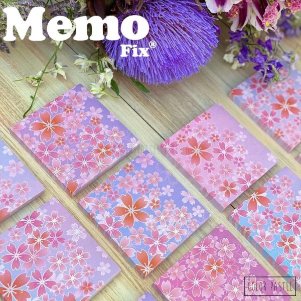 Notas Adhesivas 74x74 Flower MemoFix