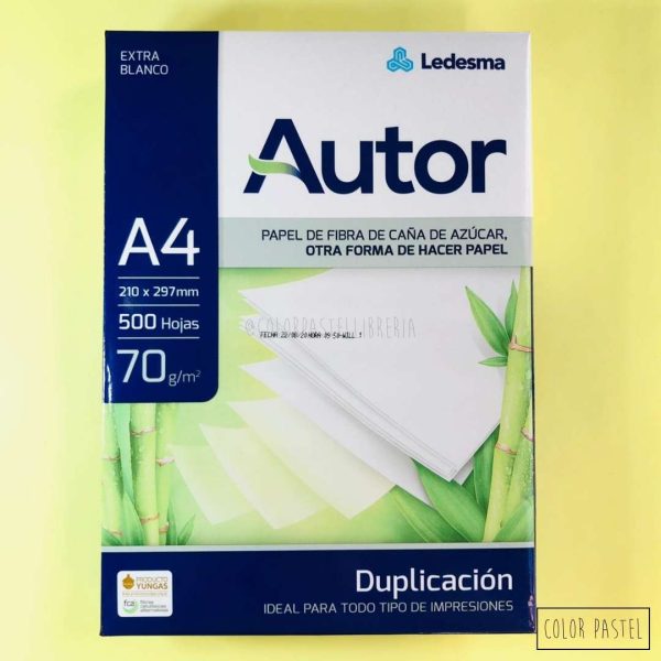 Resma A4 70 gr Autor Ledesma
