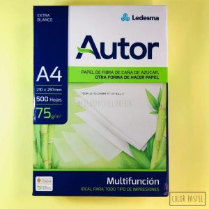 Resma A4 75 gr Autor Ledesma