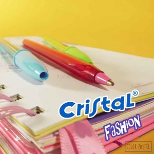 Bolígrafos BIC Cristal Fashion de colores