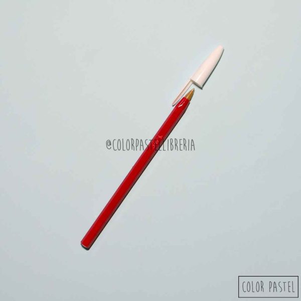 Bolígrafo BIC Trazo Grueso Rojo