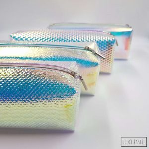 Cartuchera canopla holográfica 1 cierre BRW