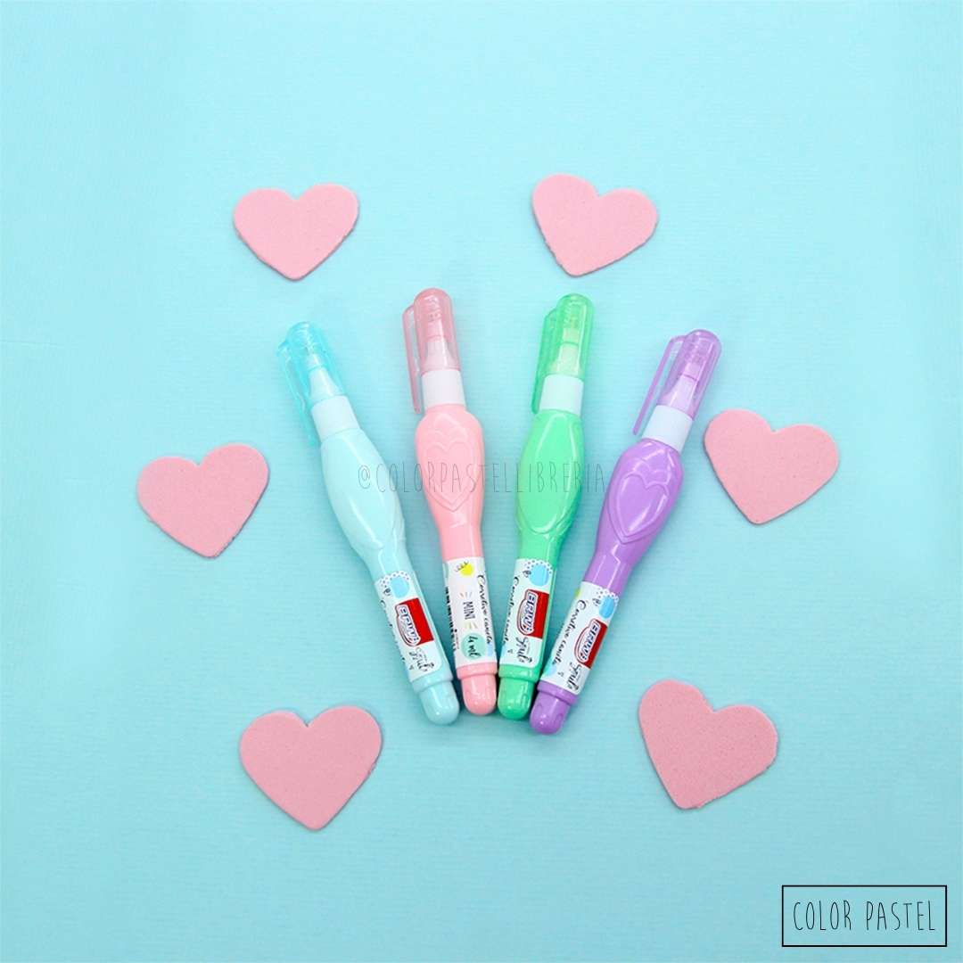 Lápiz corrector 4 ml cuerpo color pastel BRW