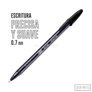 Bolígrafo BIC Trazo ULTRA fina Negro