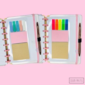 Set para Cuadernos Inteligentes - Señaladores pastel + 2 bloc de notas adhesivas