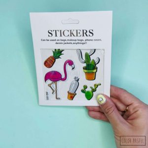 Sticker tridimensional Colours