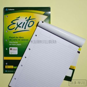 Bloc A4 hojas rayadas ÉXITO