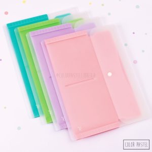 Clasificadores Pastel 5 Divisiones transparente FW