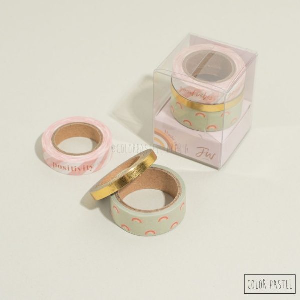 Washitapes x3 Boho FW - Imagen 3