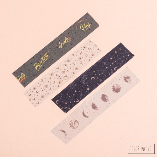 Tapedispenser con 4 washitapes Universe FW - Imagen 3