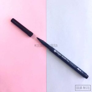 Negro Brush (punta pincel) Filgo