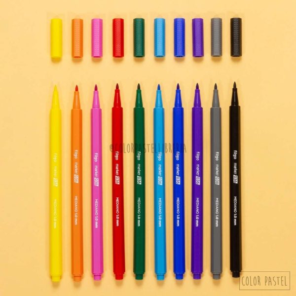 Fibras 1.0 mm x10 Filgo - colores surtidos - Imagen 2