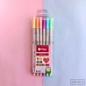 Microfibras 0.4 mm x6 Filgo - Pastel