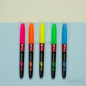STRONG marcador permanente FLUO x5 Filgo