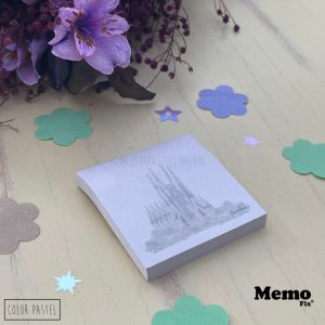 Notas adhesivas 74x74 Ciudades: Barcelona Memofix