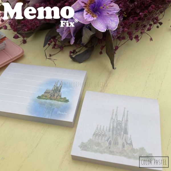 Notas adhesivas 74x74 Ciudades: Barcelona Memofix - Imagen 2