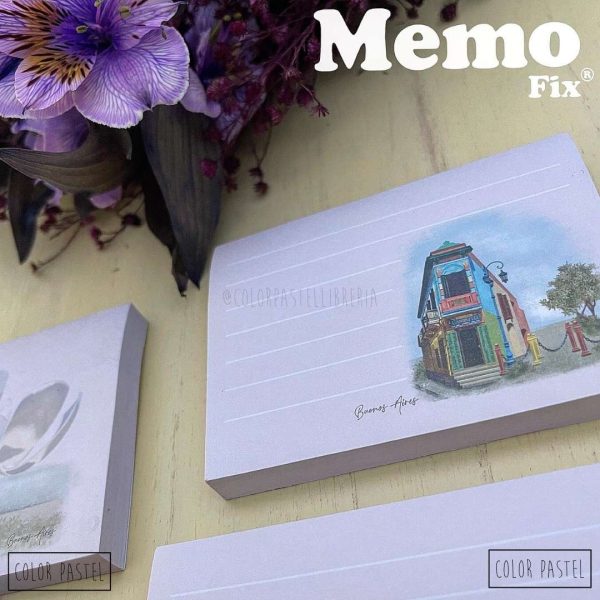 Notas adhesivas 100x75 Ciudades: Caminito Memofix