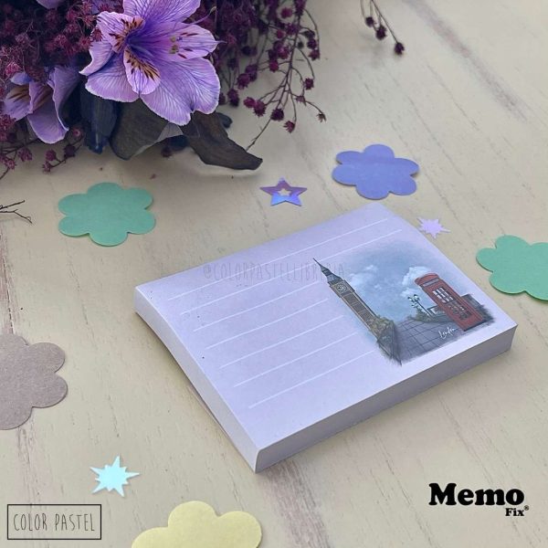 Notas adhesivas 100x75 Ciudades: London Memofix