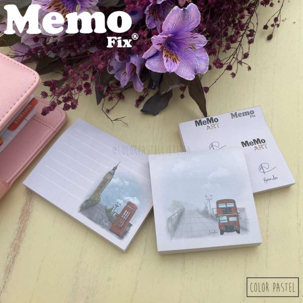 Notas adhesivas 74x74 Ciudades: London Memofix - Imagen 2