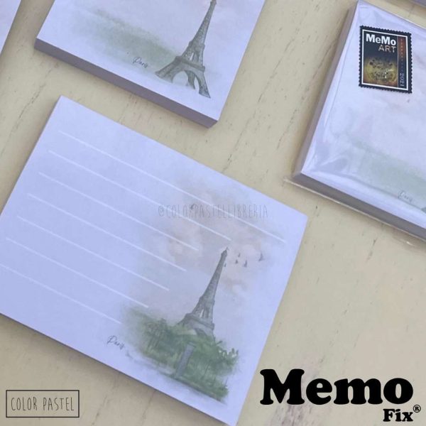 Notas adhesivas 74x74 Ciudades: Paris Memofix - Imagen 2