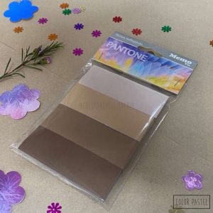 Notas adhesivas 25x74 x4 Pantone MemoFix - Beige