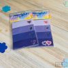 Notas adhesivas 25x74 x4 Pantone MemoFix - Lila con viñetas