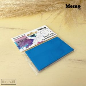 Notas traslúcidas 75x44 MemoFix x50 hojas - Azul