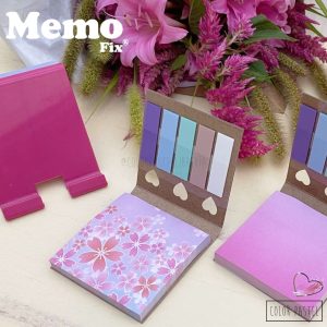 LIBRETA Notas adhesivas + Señaladores MemoFix