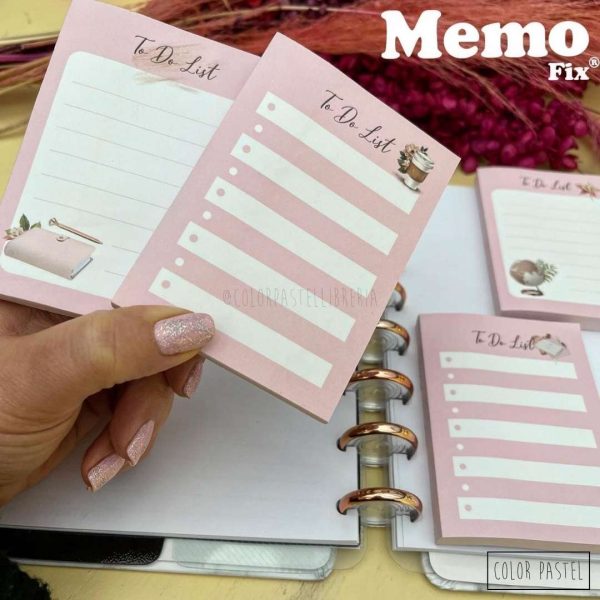 Notas adhesivas 100x74 To do list MemoFix linea MemoArt - Imagen 2