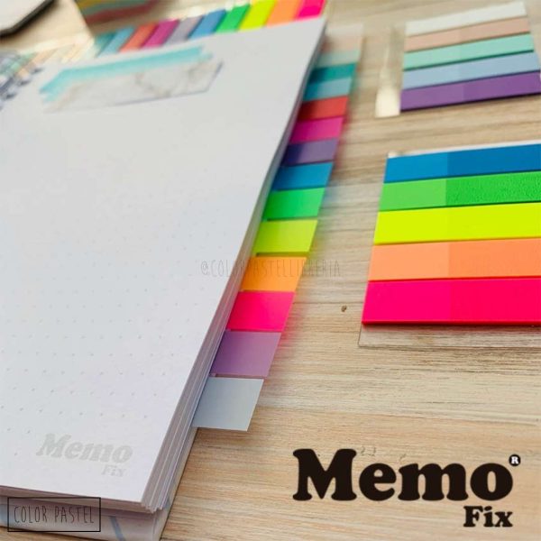 Señaladores fluo x75 un. MemoFix - Imagen 2