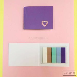 Señaladores pastel x5 Love MemoFix