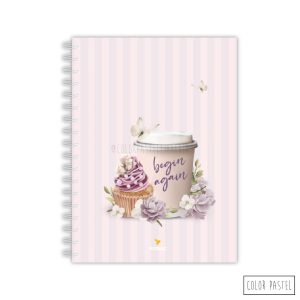Cuadernos A5 hojas lisas T/ Semi rígida Línea Fantasía NORPAC