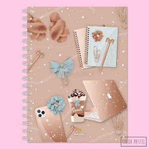 Cuadernos A5 hojas rayadas T/ Semi rígida Línea Fantasía NORPAC