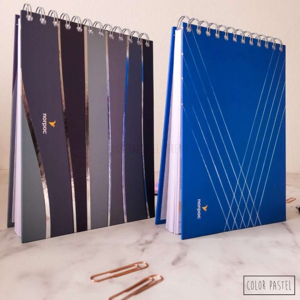 Bitácoras A5 hojas LISAS T/ Dura sistema de cuaderno inteligente NORPAC - Imagen 11