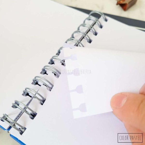 Bitácoras A5 hojas LISAS T/ Dura sistema de cuaderno inteligente NORPAC - Imagen 4