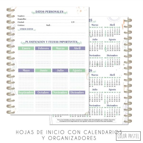 Cuadernos A5 hojas MIXTAS T/ Dura Línea Fauna sistema de cuaderno inteligente NORPAC - Imagen 8