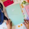 Cuadernos A5 hojas LISAS T/Dura Línea Eternity Pastel NORPAC - Verde
