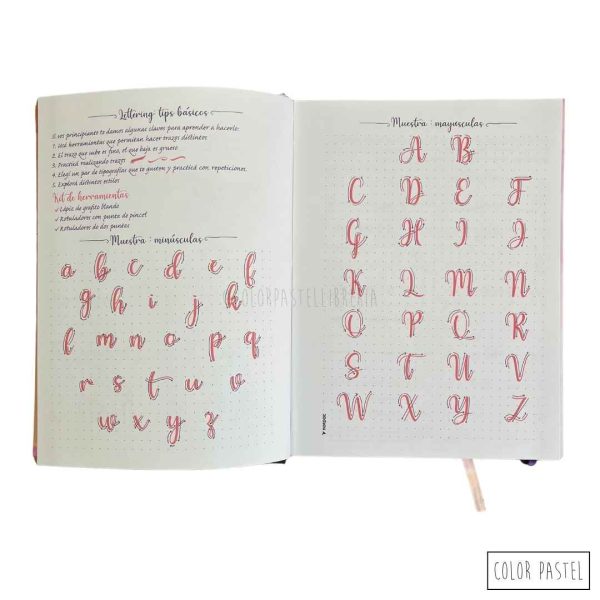 Cuadernos A5 hojas de puntos guía Bullet Journal NORPAC - Imagen 3