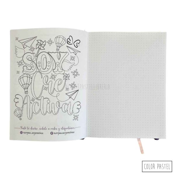 Cuadernos A5 hojas de puntos guía Bullet Journal NORPAC - Imagen 6