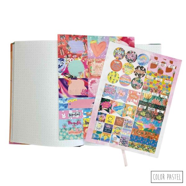 Cuadernos A5 hojas de puntos guía Bullet Journal NORPAC - Imagen 8