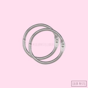 Aros de carpeta x2 50mm Olami