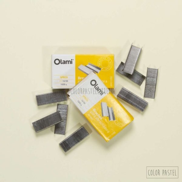 Broches 24/6 para abrochadora Olami