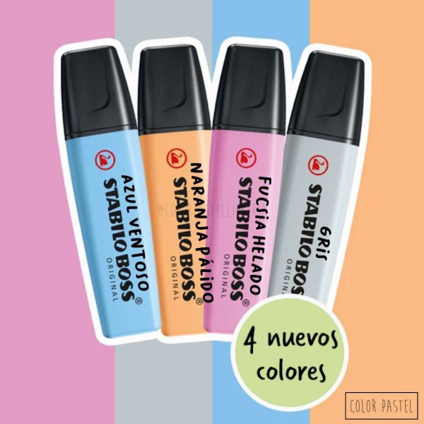 STABILO Resaltador Boss Pastel - Imagen 3