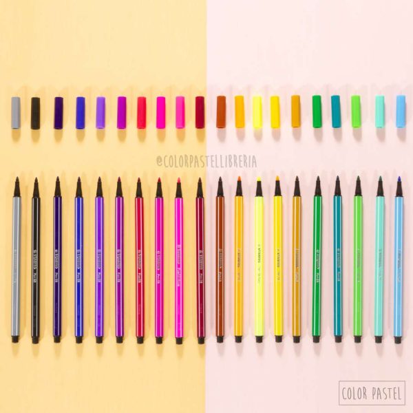 STABILO Fibras Pen 68 SET x 20 Clásicos