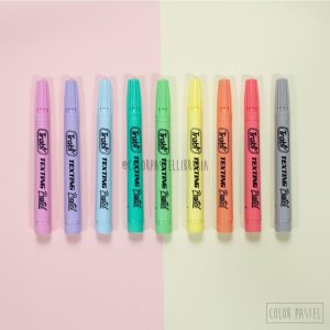 COMBO x9 Resaltadores PASTEL Trabi Texting