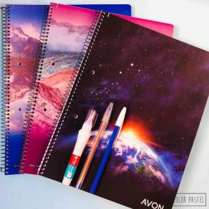 Combo x3 cuadernillos Avon + 2 BIC + 1 corrector