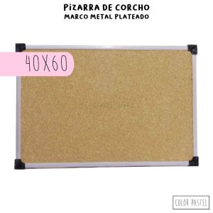 Pizarra de corcho 40x60 Pizarras Pautasso