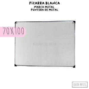 Pizarra blanca para fibra 70x100 Pizarras Pautasso